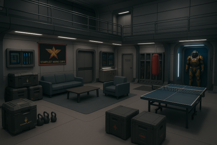 Marine Barracks/Rec Room